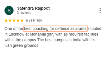 Satendra Rajpoot Google Review